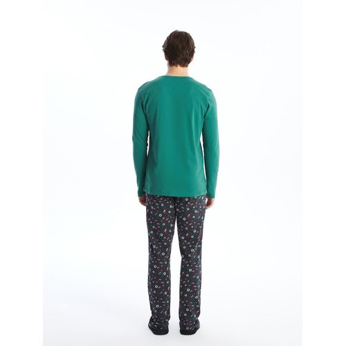 product_image_name-LC Waikiki-مجموعة بيجامة للرجال ذات تصميم مخصص لرأس السنة من LC Waikiki-3