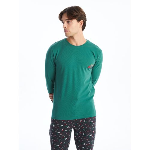 product_image_name-LC Waikiki-مجموعة بيجامة للرجال ذات تصميم مخصص لرأس السنة من LC Waikiki-7