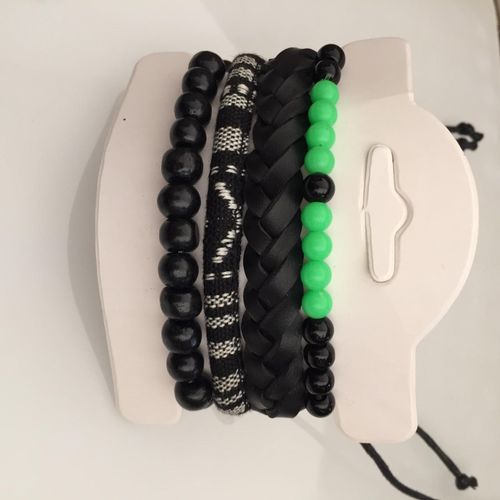 product_image_name-Generic-سوار بيجز المصنوع من الجلد والخيوط - متعدد الألوان-4