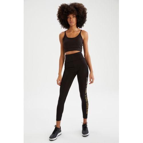Defacto Woman Black Knitted Leggings 