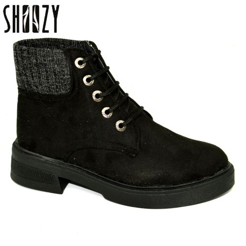 Buy Shoozy Stylish Black Woman Boot in Egypt