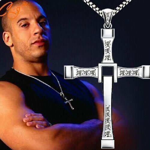 Toretto cross necklace silver cheap