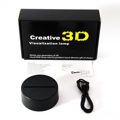 Creative 3d deals visualization lamp