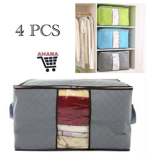 Storage Bags for Clothes, 4PCS Closet Organizers and Storage Bags