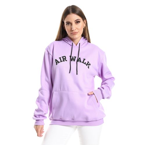 Air Walk Long Sleeves Slip On Comfort Hoodie - Lilac @ Best Price