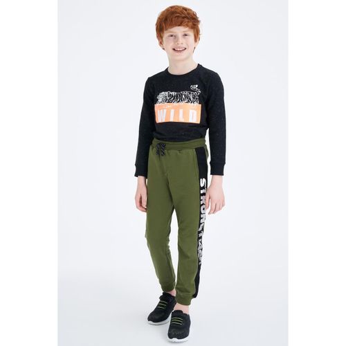 product_image_name-Defacto-Knitted Sweat Shirt - Black-2