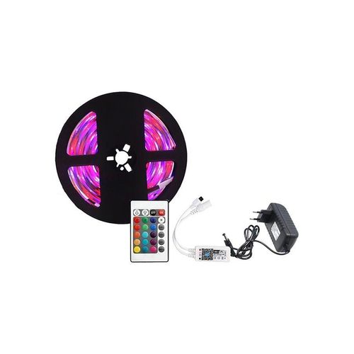 product_image_name-Generic-LED Strip Light With Remote Control And Cable Multicolour-1