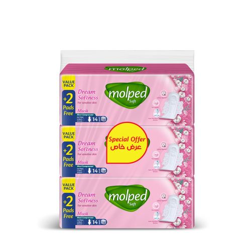 product_image_name-Molped-مولبد سوفت – عبوة مجمعة – طويلة جدا – (14×3) فوط-1