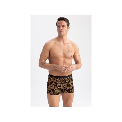 product_image_name-Defacto-Man Regular Fit Knitted Boxer - Navy-3