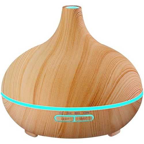 product_image_name-Generic-فواحه فازة موزع روائح محمول بمنفذ USB - مرطب بالموجات فوق الصوتية مع ضوء ليد ليلي، موزع زيوت عطرية عصري وهادئ للغاية للمنزل والمكتب والحضانة 550 مل-1