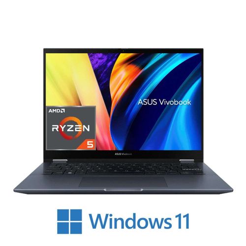 Buy Asus Vivobook S14 Flip TN3402QA-LZ005W14 Inch  R5-5600H 8GB RAM 512GB SSD AMD Radeon Win11 in Egypt