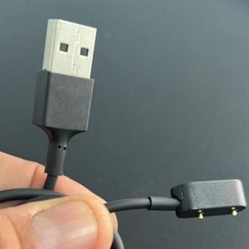 product_image_name-Generic-شاحن بديل لساعة هواوي واتش كيدز 4X / 4 برو مع كابل شحن يو اس بي بطول 100 سم - اسود-3