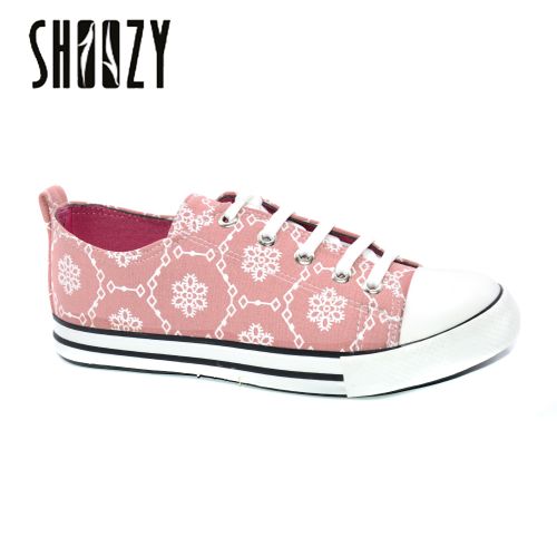 Buy Shoozy Lace Up Sneakers - Pink in Egypt