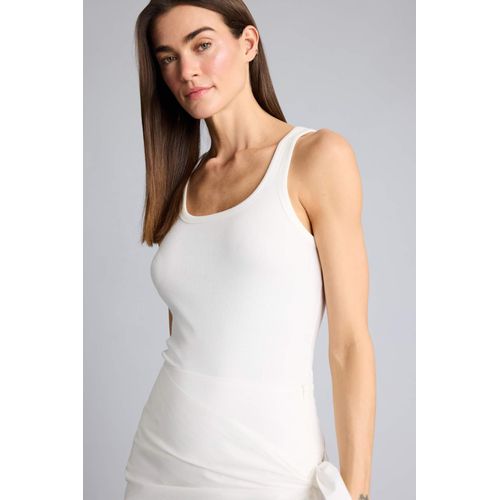 Defacto Afra x  Slim Fit Basic Ribbed Tank Top - image 3