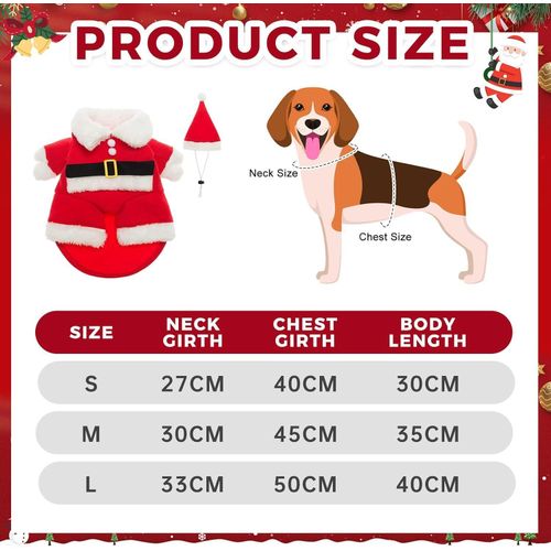 product_image_name-Generic-ازياء سانتا كريسماس للكلاب والقطط  لون احمر، ملابس للحيوانات الاليفة، بدلة كريسماس سانتا للكلاب والجراء والقطط-6