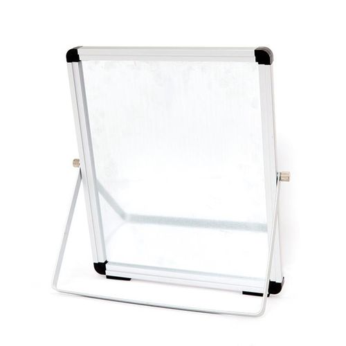 Small Whiteboard with Stand 14 inch x 11 inch, Magnetic Double-Sided Dry Erase White Board Easel for Desk Students Kids Home Office, Size