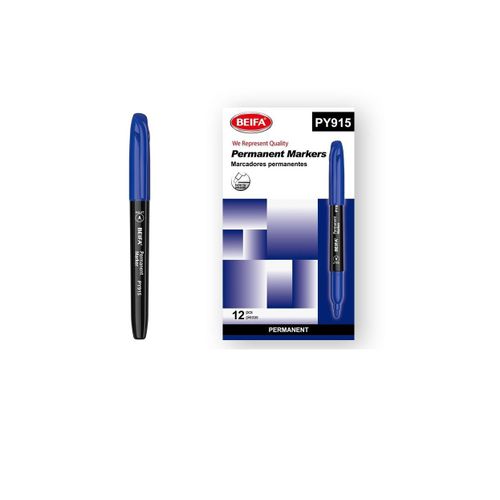 product_image_name-Beifa-قلم ماركر دائم من  بيفا سن مدور ازرق موديل PY915-02B7-1