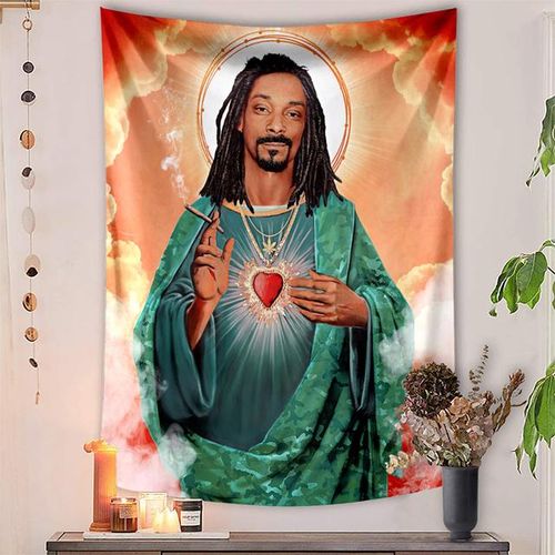 Generic Jesus Snoop Dogg Tapestry Wall Hanging Fabric Hippie Beach Blanket Living Room Decor Bedroom Background Carpet Cloth Covering Best Price Online Jumia Egypt