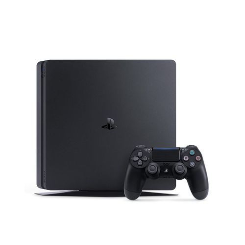 Sony PlayStation 4 Slim - 500GB Gaming Console - Black + Extra Controller + FIFA 20 Standard Edition - Arabic Version Game