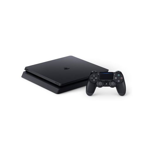 Sony PlayStation 4 Slim - 500GB Gaming Console - Black + Extra Controller + FIFA 20 Standard Edition - Arabic Version Game