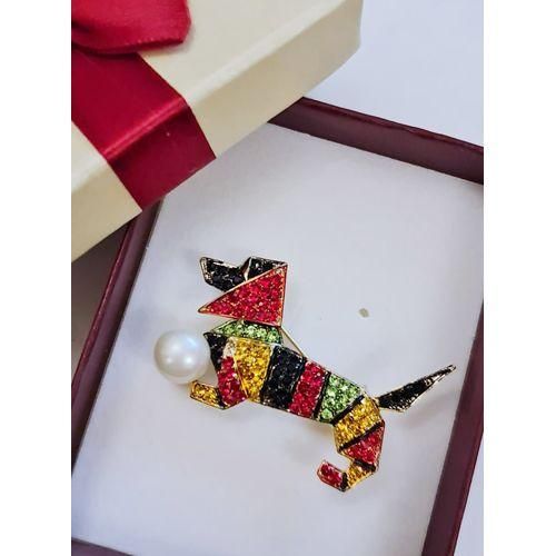 product_image_name-Generic-دبوس بروش كلب مضحك مزين بحجر الراين الملون-1