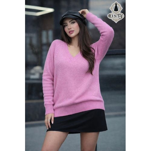 product_image_name-Generic-بلوفر نسائي بياقة V وقصة مريحة بتصميم ناعم وأنيق.-5