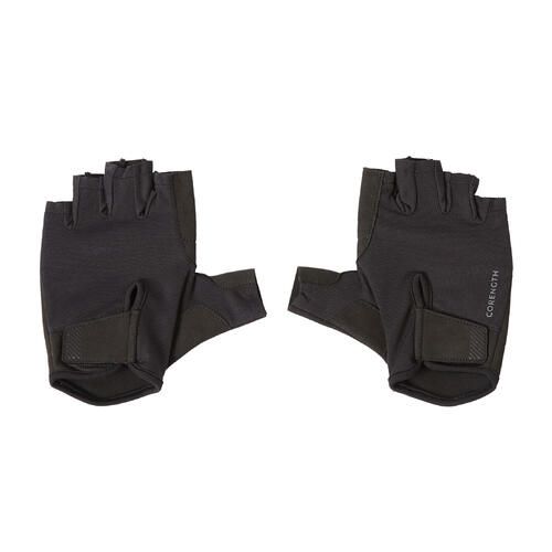 Buy Decathlon Weight Training Gloves Glove BB 100 - Black in Egypt