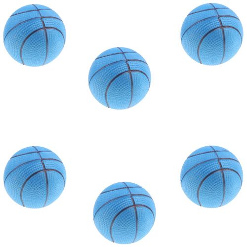 Blue rubber clearance bouncy ball