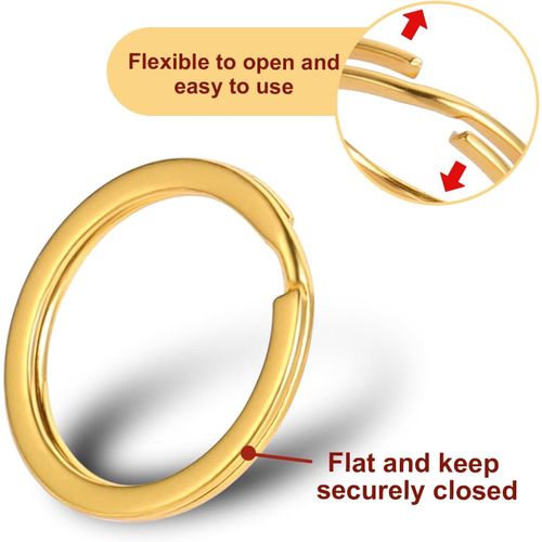 product_image_name-Generic-20 قطعة من حلقات المفاتيح المسطحة المعدنية 1 بوصة حلقات سلسلة مفاتيح مسطحة مستديرة حلقة مفاتيح بطاقة كلب مشبك موصل حلقة لسلسلة DIY مشروع السيارة المكتب المنزل تنظيم المفاتيح والحبال-4