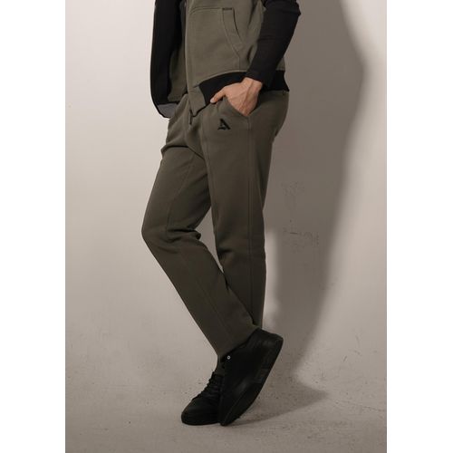 product_image_name-ATTRACT-بنطلون رجالي سليم فيت 100% قطن ميلتون بجيوب امامية وسوستة – زيتي-1