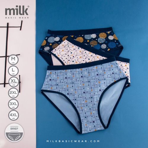 Milk Women Brief Underwear Pack Of 3 @ Best Price Online