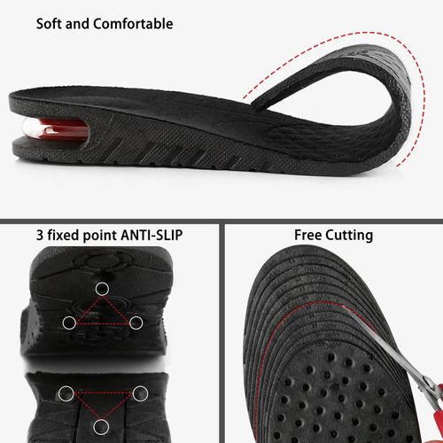 product_image_name-Generic-نعال داخلية لزيادة الطول بأربع طبقات - تتضمن حشوات إضافية بقياس 3 سم، 5 سم، أو 6.5 سم - نعال داخلية غير مرئية لزيادة الطول للرجال والنساء - زوج من النعال الرياضية المخفية لزيادة الطول-8