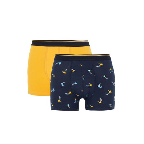 product_image_name-Defacto-Man Regular Fit Knitted Boxer - Navy-1