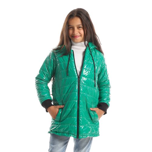 Buy Caesar Girls Capotene Lining Jacket With Zipper in Egypt