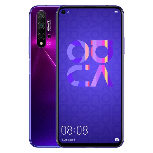 Huawei nova 5T - 6.26-inch 128GB/8GB Dual SIM 4G Mobile Phone - Midsummer Purple