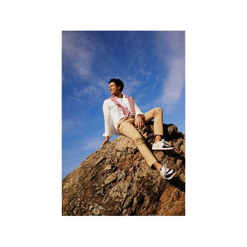 product_image_name-Defacto-Man Slim Fit Trousers - Beige-3