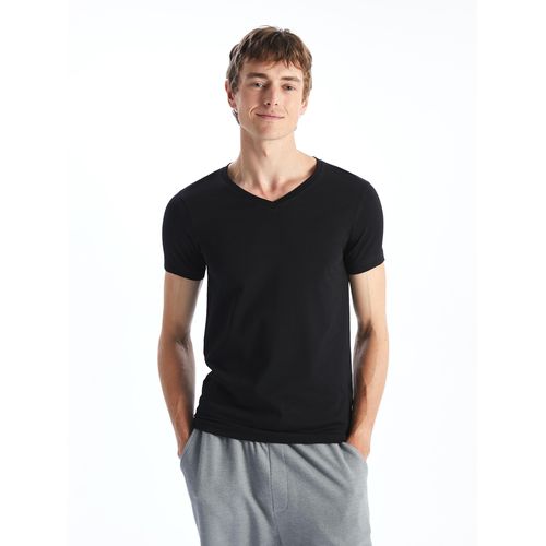 product_image_name-LC Waikiki-V Neck Short Sleeve Men's Vest-1