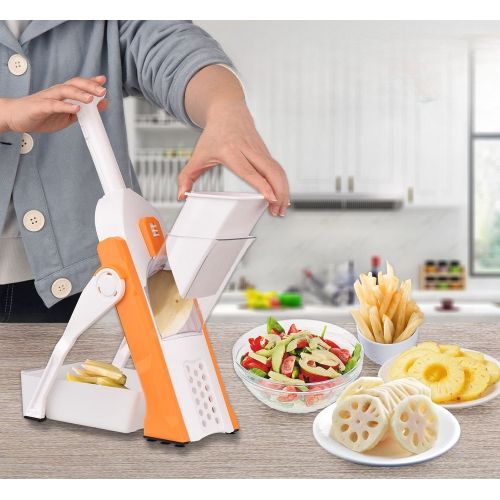 Generic Adjustable Mandoline Slicer For Potatoes, Fruits And Salad  Vegetables @ Best Price Online