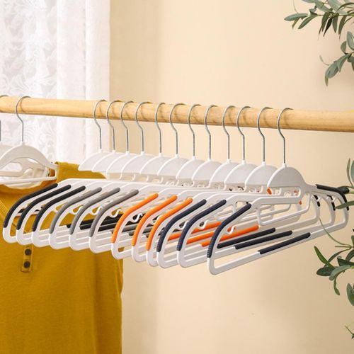 Space Saving Non-slip Clothes Hangers - Traceless Drying Rack For