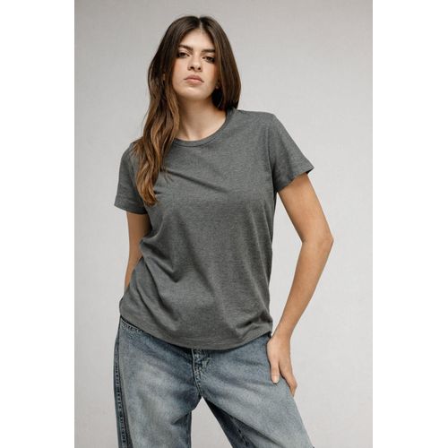 product_image_name-Generic-تيشيرت Feathers نسائي بقصّة منتظمة (Regular Fit)، بياقة دائرية وأكمام قصيرة، مصنوع من قطن 100%-1