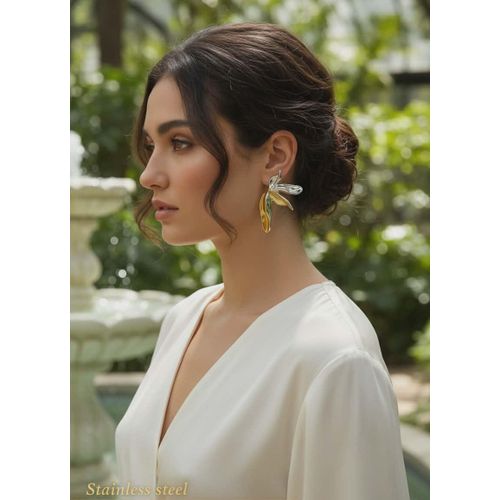 product_image_name-Generic-Palm leaves Earrings-1