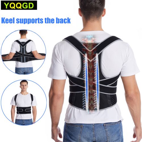 Adult Sitting Posture Correction Belt Clavicle Support Belt Better Sitting  Spine Braces Supports Back Posture Corrector –