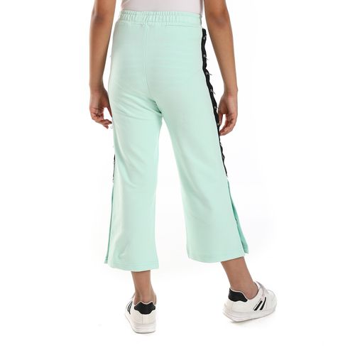 product_image_name-Generic-بنطلون بنات بونغو 3 مع إغلاق زر في الكاحل باللونين الأخضر والأسود-3