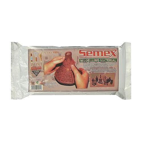 Buy Semex Aswan Modelling Clay Brown - 500 Gm in Egypt