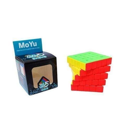 product_image_name-Generic-Moyu (Moyu) 5x5 Stickerless Rubik Cube-2