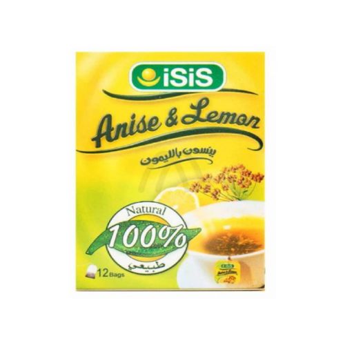 Buy Isis Anise & Lemon - 12 Tea Bags in Egypt