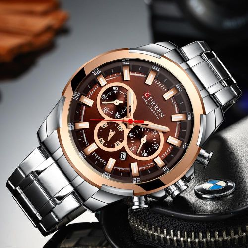 Curren luxury men's discount watch