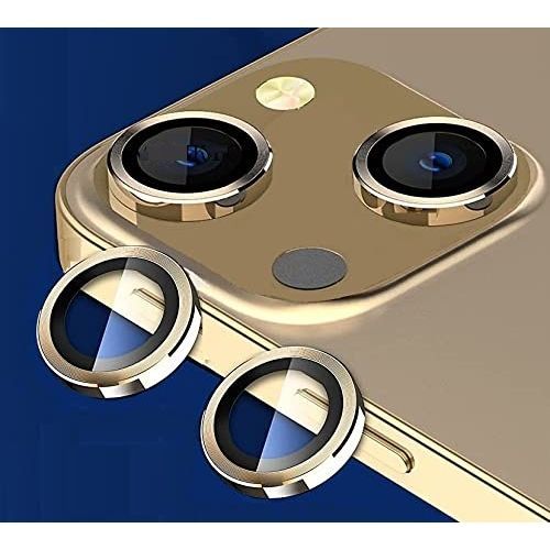 product_image_name-Generic-واقي عدسة الكاميرا من سبائك الألومنيوم والزجاج المقوى   -  IPhone 14   Max 6.7  & 14 6.1  ذهبى-1