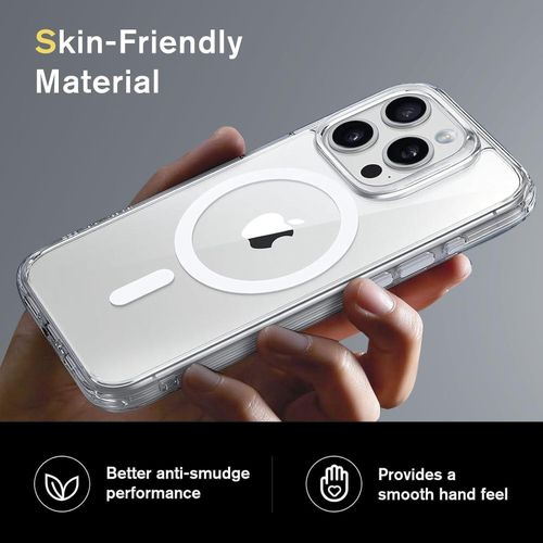 product_image_name-Generic-جراب شفاف مغناطيسي رفيع ممتص للصدمات خفيف الوزن ومتين (متوافق مع ماج سيف) (مغناطيس قوي) (لا يصفر) لموبايل ايفون 16 برو ماكس-4