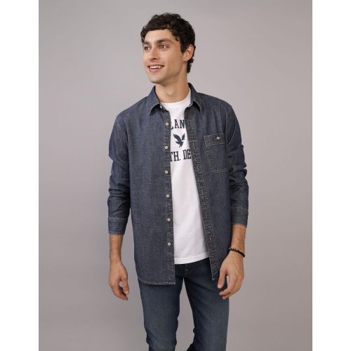 product_image_name-American Eagle-قميص دينيم بأزرار-1